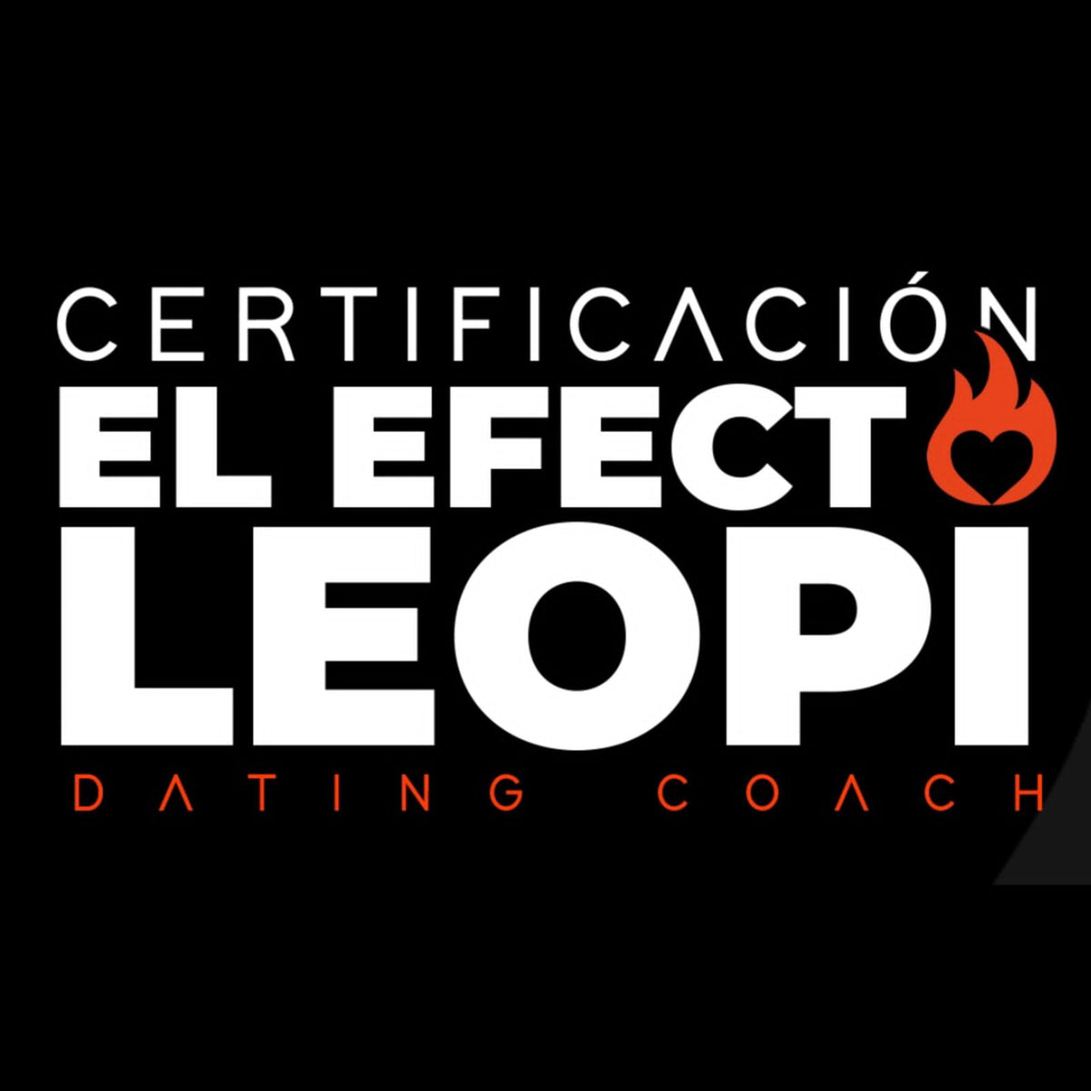 CERTIFICACIÓN DATING COACH. (Julio 2024)